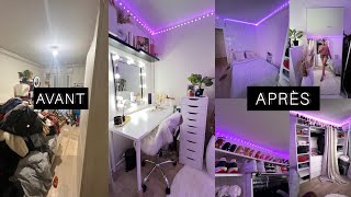 VLOG  Je refais ma chambre de A à Z  GROSSE TRANSFORMATION [upl. by Haggerty]