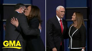 A look at potential 2nd spouses Karen Pence and Doug Emhoff  GMA [upl. by Tore]