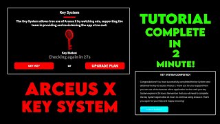 How to Get Arceus x Key  Key Tutorial  Easy Method  Arceus x Key Tutorial 2024 [upl. by Levinson]