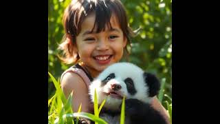 BABY AGAMYA AND PANDA [upl. by Yebloc]