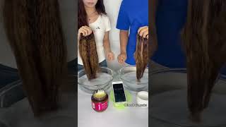 Ecolchi shea butter hair mask and oil ecolchi haircare collagenmask hairmask [upl. by Alfons]