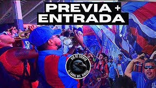 PREVIA AZULGRANA  ENTRADA DE LA GLORIOSA BUTTELER San Lorenzo vs Estudiantes Fecha 5 [upl. by Jabin]