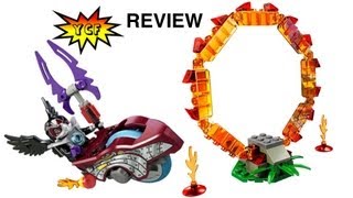 LEGO Chima Ring of Fire 70100 Speedorz Legends of Chima set Review with Razar Minifigure [upl. by Unni]