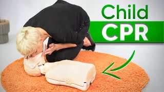 Child CPR  First Aid Training [upl. by Giverin]