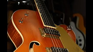 Gretsch Brian Setzer Signature 6120 Smoke  full demo [upl. by Nnylatsyrc984]