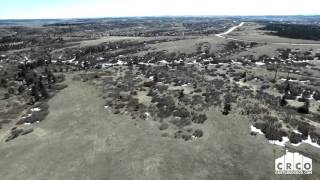 Castle Rock CO Canyons South  Proposed Annexation Aerial Site View [upl. by Netsrijk147]