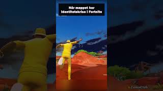 GLITCH Fortnitemappet har identitetskrise 😂 fortnite shorts [upl. by Ioj49]