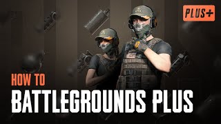 Whats BATTLEGROUNDS Plus  PUBG BATTLEGROUNDS EUROPE [upl. by Herald]