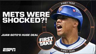 Mad Dog is SO CONFUSED why Juan Soto left the Yankees for the Mets 🍿  First Take [upl. by Pickett]