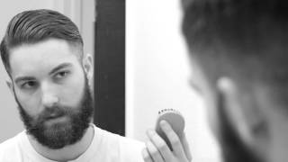 How to apply beard oil with a comb and style your beard [upl. by Araem]