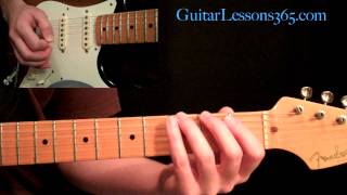 Guns N Roses  Paradise City Guitar Lesson Pt2  Main Riff amp Verse [upl. by Mirilla]