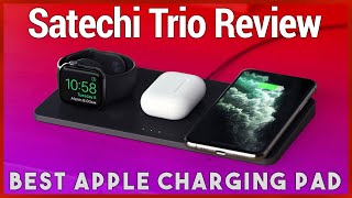 Best Wireless Charger for iPhoneApple WatchAirPods  Satechi Trio Review [upl. by Zetes]