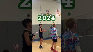 My volleyball journey from 2022 to 2024 shorts volleyball [upl. by Aicittel321]