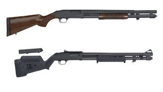 Mossberg 590 Retrograde vs 590A1 Magpul 930 [upl. by Naillimxam]