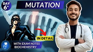 mutation biochemistry  types of mutation biochemistry  Frameshift amp point mutation biochemistry [upl. by Ofloda]