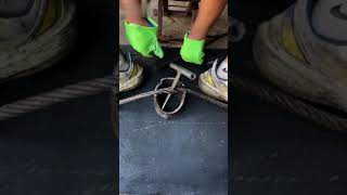 how to splice wire rope [upl. by Litt]