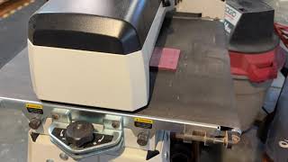 My review of JET 16Inch Drum Sander with Open Stand 112 HP 1Ph 115V Model JWDS1632 [upl. by Bolme747]