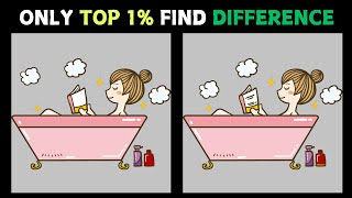 Spot The Difference  Only Genius Find Differences  Find The Difference 16 [upl. by Hutt]