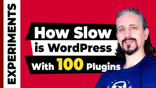 How Slow is WordPress With 100 Plugins ON [upl. by Ttirrem82]