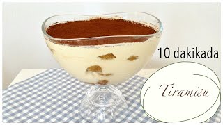 10 MINUTES TIRAMISU  10 DAKİKADA TİRAMİSU [upl. by Georg541]