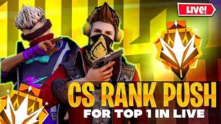 NEW SEASON CSR 😎 PUSH TO TOP 1 GRANDMASTER 😎👽  FREE FIRE RANK CLASH SQUAD PUSH LIVE [upl. by Nevs5]