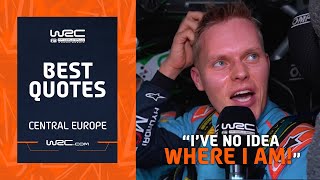 Best of Quotes  WRC Central European Rally 2024 [upl. by Vihs622]