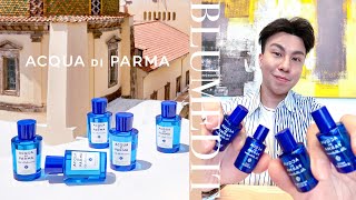 Acqua di Parma  Blu Mediterraneo 地中海系列5款香水分享 [upl. by Aisa]