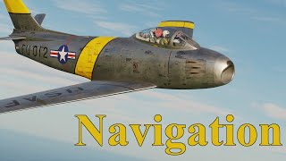 DCS F86 Navigation [upl. by Elyrpa]