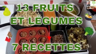 🎂GATEAU POIRE CHOCOLAT VEGAN COUSCOUS DE LÉGUMES AU TOFU CONFIT DÉCHALOTES  Lundi vert n°46 [upl. by Lleruj87]