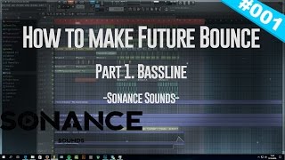 How to make Future Bounce Bassline Part 1 Free FLP [upl. by Aitercul]