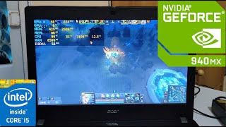 Geforce 940MX Dota 2 [upl. by Korwin]