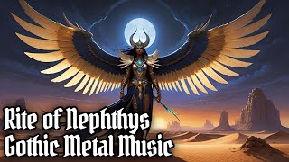 Rite Of Nephthys Vocal Version Royalty Free Copyright Free Gothic Metal Music for Halloween [upl. by Terzas909]