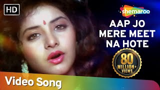 आप जो मेरे मीत ना होते  Aap Jo Mere Meet  Geet 1992  Divya Bharti  Lata Mangeshkar Hits [upl. by Naira68]