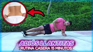 Rutina para BAJAR la 🔥GRASA de la CADERA  ELIMINAR llantitas gorditos en la CINTURA en 15 minutos [upl. by Ravo574]