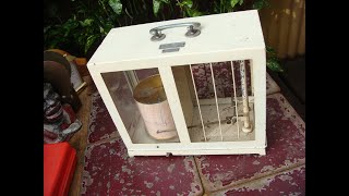 Old Vintage Barograph Untested See Video [upl. by Vanhomrigh]