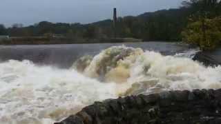 River Ribble in Flood [upl. by Kristin]