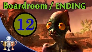 Oddworld New N Tasty Speedrun Walkthrough 100  Chapter 15 The Boardroom with BEST Ending [upl. by Feucht]