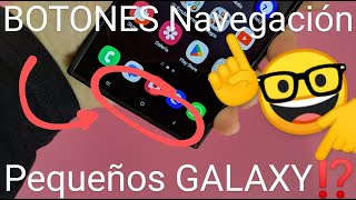 ◼👈⬛ Como CAMBIAR TAMAÑO de los BOTONES de NAVEGACIÓN en SAMSUNG GALAXY [upl. by Cristobal]