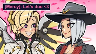 I met a Mercy player that LOVED my Ashe [upl. by Acnayb]