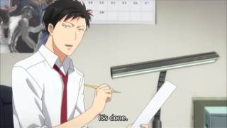 Monthly Girls Nozaki kun Episode 8 boxes scene [upl. by Tselec58]