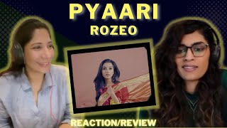 PYAARI ROZEO REACTIONREVIEW [upl. by Allred]