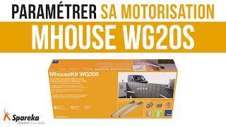 Comment paramétrer votre motorisation de portail MHOUSE WG20S [upl. by Aushoj]