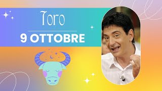 Toro ♉️ LOroscopo di Paolo Fox  9 Ottobre 2024  Il denaro viene e va l’amore resta [upl. by Matejka]