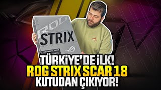 TRde ilk ROG Strix Scar 18 kutudan çıkıyor ROG CES 2024te neler tanıttı [upl. by Nomolos]