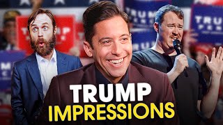 Top Trump Impressions by Comedians  Michael Knowles REACTS [upl. by Nyrmak]