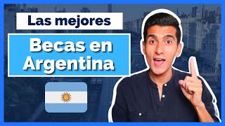 👉 Las Mejores Becas para Estudiar en Argentina ¡GRATIS [upl. by Neural]