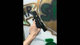 combat master tti g34 gel blaster shooting [upl. by Etac]