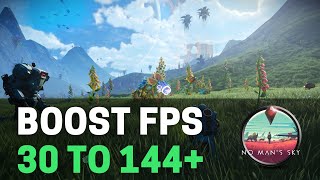 2024 BEST PC Settings for No Mans Sky 50 Maximize FPS amp Visibility [upl. by Portuna]