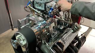 Beastly Sounding Blown Box SBC 383 Stroker WARNING Awesome Blower Surge Alert [upl. by Rocca196]