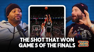 Robert Horry Hit the GameWinning Shot in Game 5 of the 2005 NBA Finals After Trash Talking Eminem [upl. by Charity]